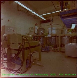 Dekanterzentrifuge des Instituts für Nukleare Entsorgungstechnik (INE)