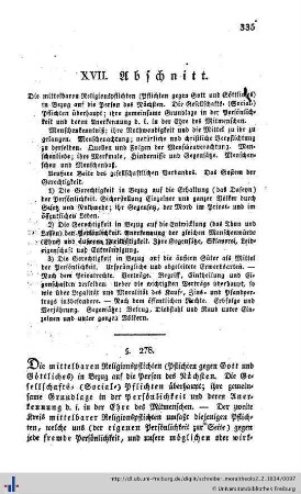 Siebzehnter Abschnitt