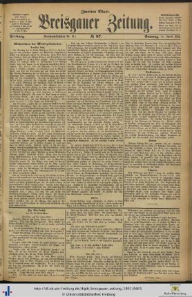 26.04.1891 (Zweites Blatt)