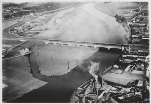 Kanalüberführung Minden, Hafen, Schleuse, Pumpwerk