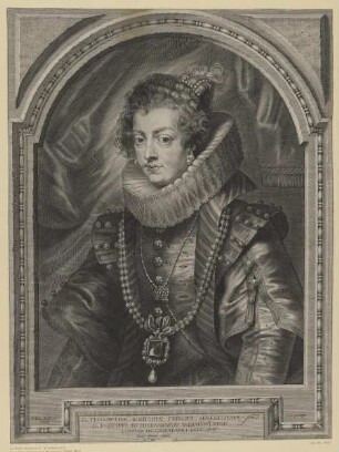 Bildnis der Elisabethae Borboniae