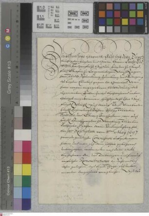 Dornheim: Vergleich zwischen dem Kloster Eberbach und der Gemeinde Dornheim wegen des sogannteb Füllen .... ?, dass das Kloster Eberbach der Gemei...