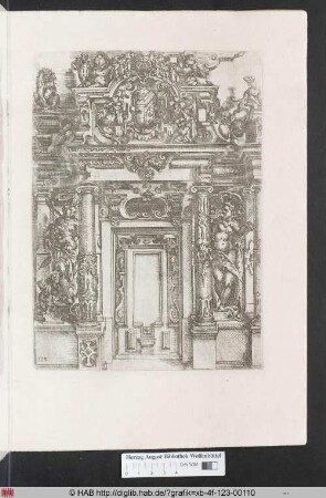 [Zierportal mit Diana und Venus. Band III.]