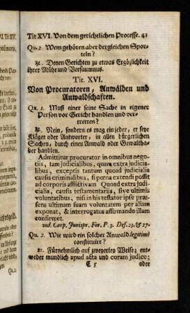 41-56, Titulus XVI
