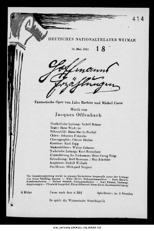 Hoffmanns Erzählungen