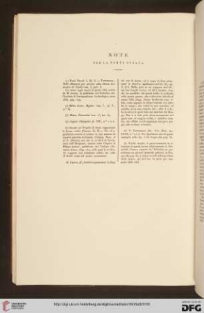 Note per la parte ottava