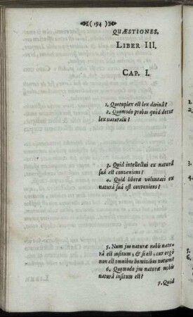 [Liber III. De vita & moribus Christianorum.]
