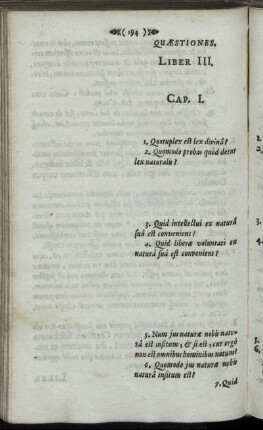 [Liber III. De vita & moribus Christianorum.]