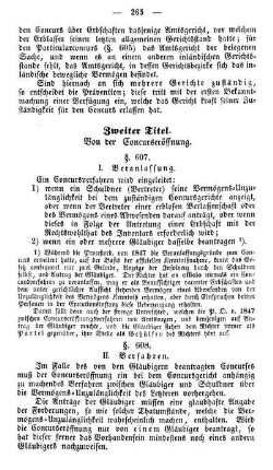 I. Veranlassung.