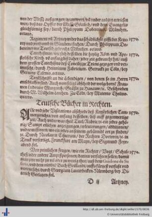 Teutsche Bücher Rechten.