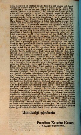 Pro Memoria, [2]. Additamentum ad ultimum exhibitum pro memoria