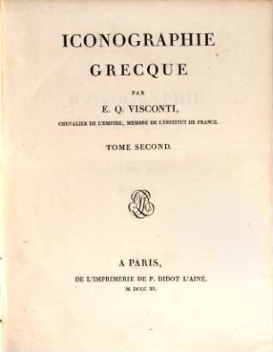 Iconographie Grecque, 2. [Rois]