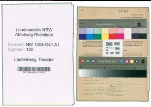 Entnazifizierung Theodor Laufenberg , geb. 03.05.1908 (Polizeiassistent)