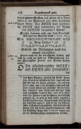 Rauchwerck zum Verlangen der Seeligkeit.