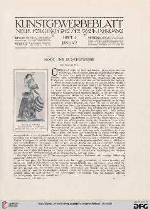Mode und Kunstgewerbe