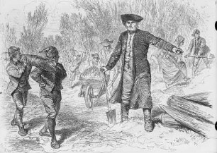 Kolberg, Nettelbeck leitet die Schanzarbeiten zur Verteidigung Kolbergs 1807