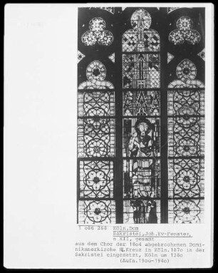 Johannes der Evangelist-Fenster, N XII