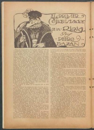 El primer conquistador de La Rioja