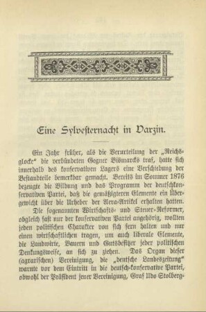 Eine Sylvesternacht in Barzin