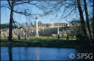 Potsdam, Park Sanssouci, Parterre Große Fontäne.
