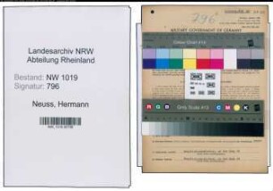Entnazifizierung Hermann Neuss , geb. 15.01.1898 (Schreiner)