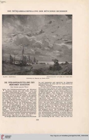 24: Die Frühjahrsausstellung der Münchner Secession