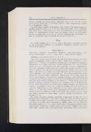Vicia faba L. : Ackerbohne; Saubohne; Pferdebohne; Roßbohne; Puff- (Buff-) Bohne; dicke Bohne; Taubenbohne.
