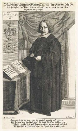 Bildnis des Johann. Chunrad Mayer