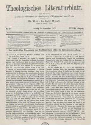 345-347 [Rezension] Mowinckel, Sigmund, Statholderen Nehemia