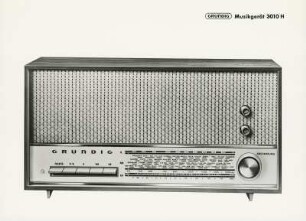 Grundig Musikgerät "3010 H" von Gerhard Dietrich