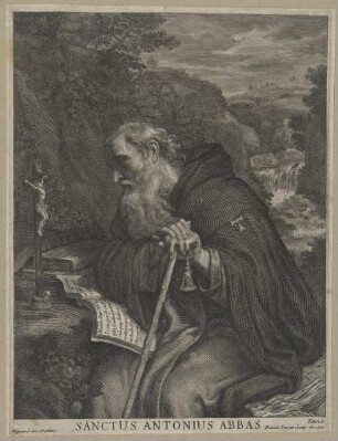 Bildnis des Antonius Abbas