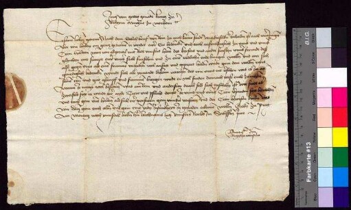 Georg von Podiebrad, König von Böhmen, fordert den Bürgermeister und den Rat der Stadt Bautzen auf, ihm und der böhmischen Krone trotz etlicher Schreiben aus Rom weiterhin treu und gehorsam zu sein.