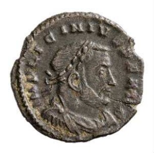 Münze, Follis (Follaro), 316 n. Chr.