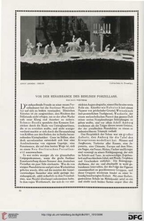 Von der Renaissance des Berliner Porzellans