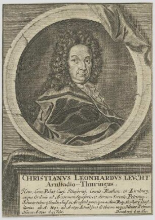 Bildnis des Christianvs Leonhardvs Levcht