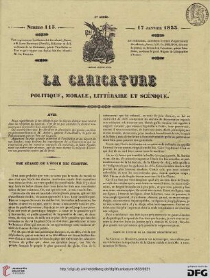 Numéro 115 (17 Janvier 1833)