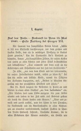 Leben und Briefe von Johannes Theodor Laurent : Titularbischof von Chersones, apostolischer Vikar von Hamburg und Luxemburg ; als Beitrag zur Kirchengeschichte des 19. Jahrhunderts, 2