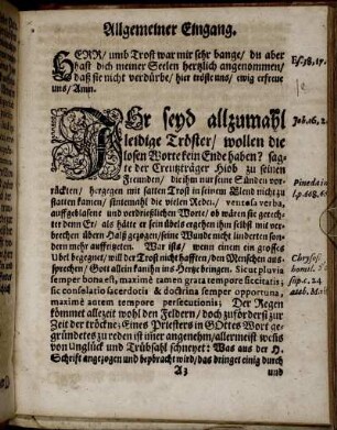 Allgemeiner Eingang; Vorbereitung; Abhandlung.