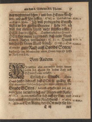 Vom Andern. [II. Auff Gottes Seite,]