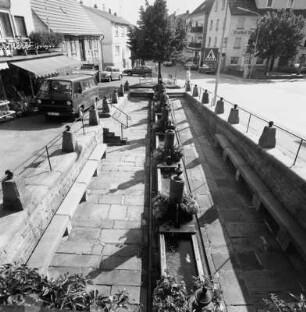 Zwölfröhrenbrunnen (Mümlingquelle); Oberzent, Brunnengasse