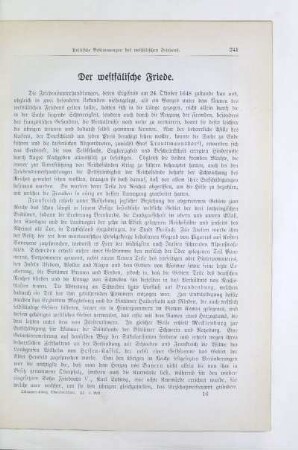 Der westfälische Friede