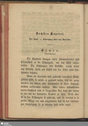 Sechtes Kapitel