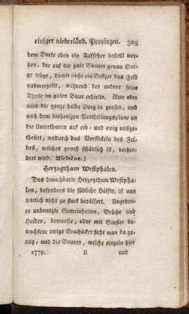 Herzogthum Westphalen.