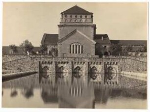 Hauptfriedhof, Dortmund: Ansicht Hauptgebäude