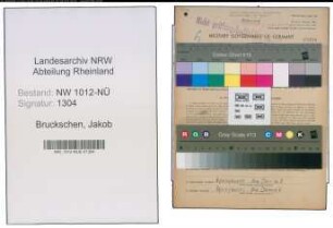 Entnazifizierung Jakob Bruckschen , geb. 11.07.1884 (Landwirt)