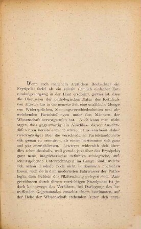 Pathologisch-anatomische Beiträge zur Kenntniss des Erysipels