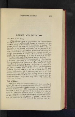 Science and Invention.