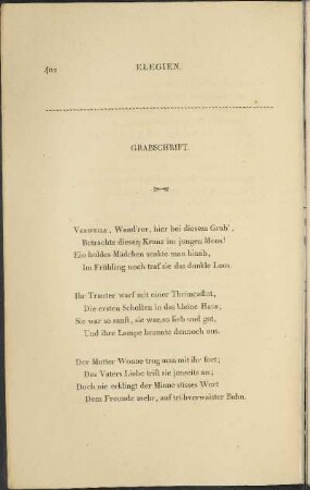 Grabschrift.