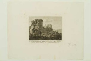 Gesprengter Turm des Heidelberger Schlosses