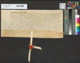 Revers des Grafen Eberhard von Solms als erzbischöflicher Landdrost von Westfalen.